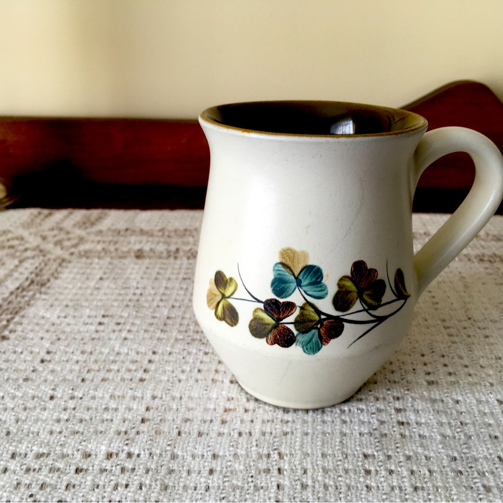 Vintage Denby coffee cup